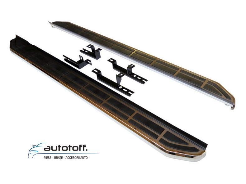 Praguri laterale Jeep Grand Cherokee (10-17) trepte aluminiu