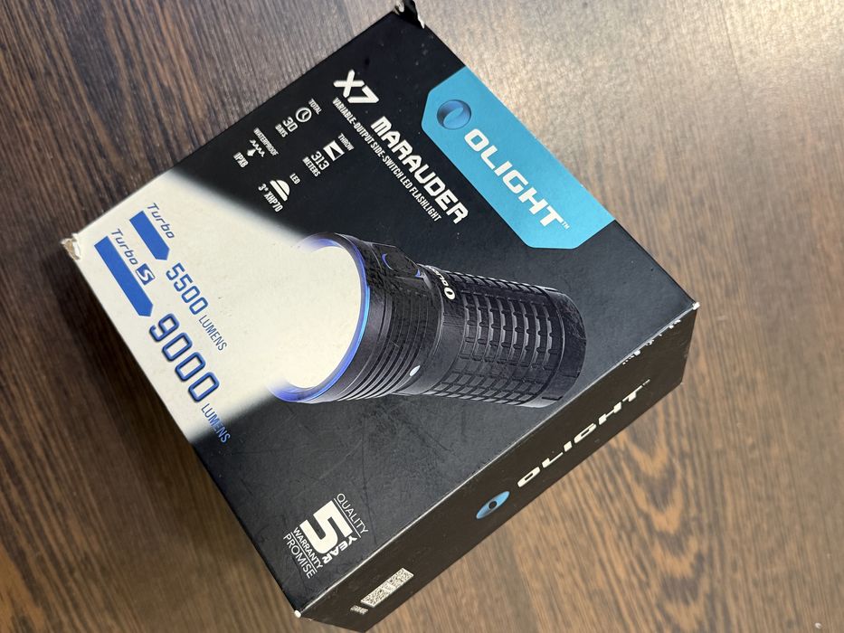 Olight x7  Marauder , ca noua
