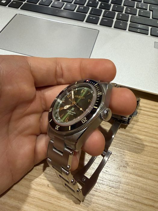 Seiko Mod Alpinist 39mm уникален автоматичен часовник