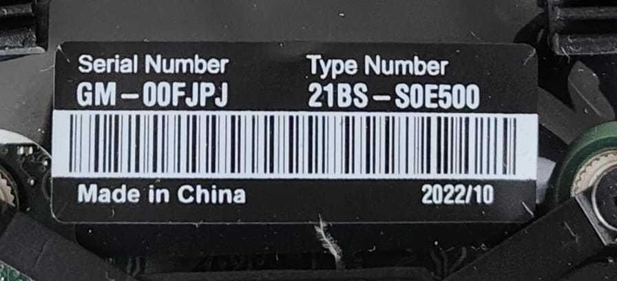 Placa de baza Lenovo T14S Gen3 i5 1245u 16Gb DDR5 Carcasa Tastatura Fan MiniPC