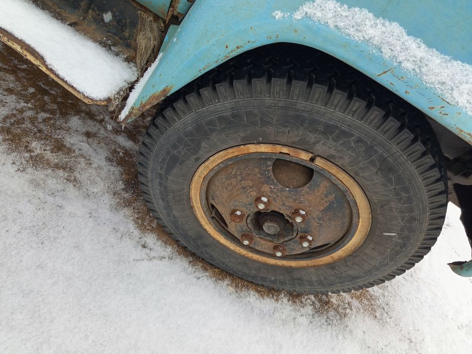 Газ 53 на   ходу