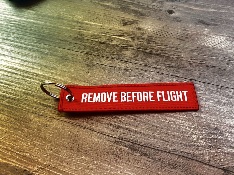 Breloc Remove Before Flight