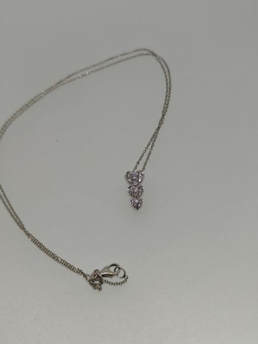 Lanț aur 18k 3.19gr cu diamante naturale (r)