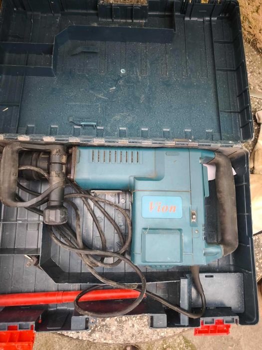 Къртач VION E11 1500W 25J с куфар | SDS-Max | Мощен къртач за бетон