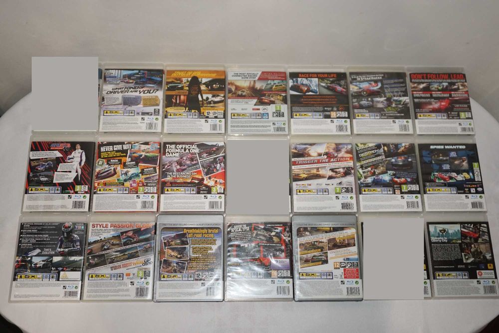 Лот от 89 игри за PS3 Resident Evil 5/Bioshock/NFS/GTA 4/MotoGP/GRID 2