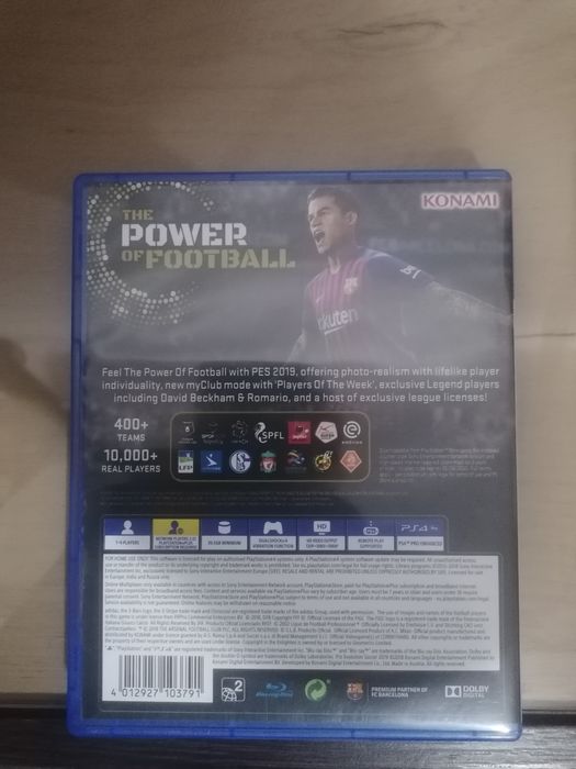 PES 2019 PlayStation 4