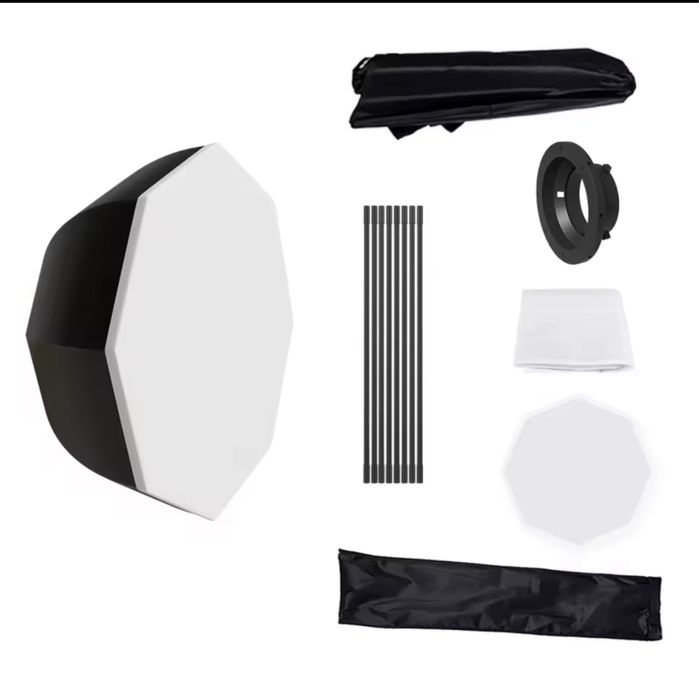 Октагон. Софтбокс. Боуенс. светкавица. осветление. видео. фото. камера