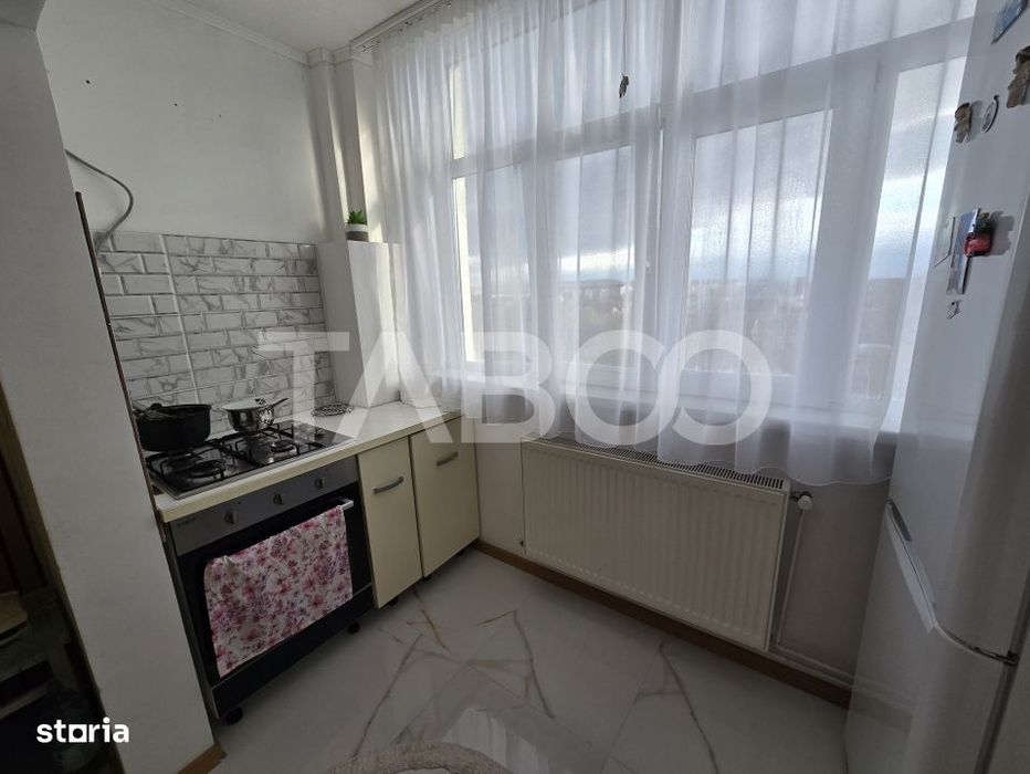 Apartament decomandat de vanzare mobilat pivnita Vasile Aaron Sibiu