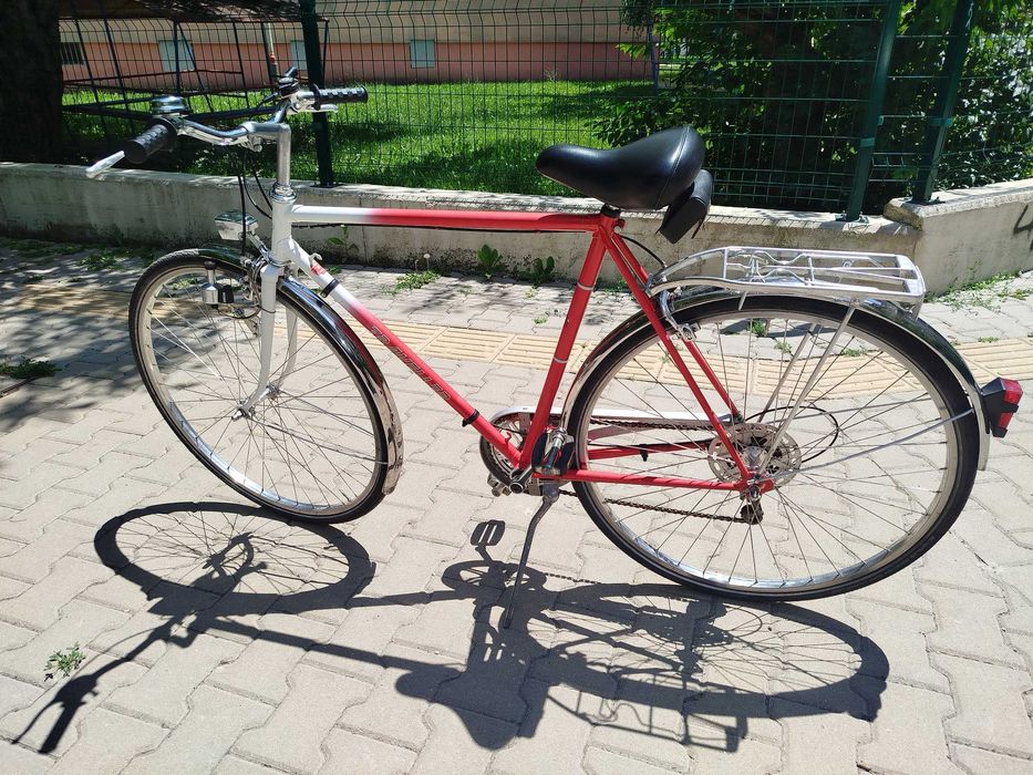 *Немски Градски Ретро винтидж  Traveller 28''цола  6 скороси ретро Осветление  Внос Германия**