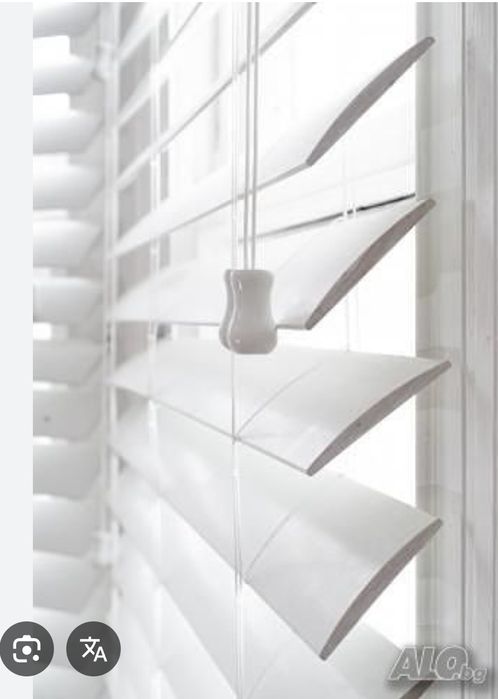 Дървени венециански щори