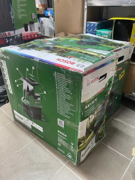 Tocător resturi vegetale Bosch AXT 25 TC 2500 W cu turbină