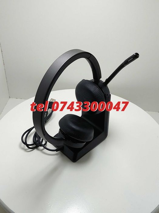 Casti Office Call Center Poly Voyager 4320 Uc, V4320-M C Type-C, Charge Stand Inclus Pentru Conversie Conectare Practic -Util Conectare Semnal