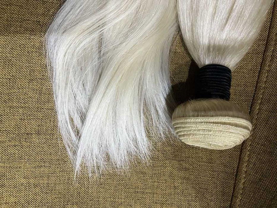 Естествена Славянска коса 100гр. 65см.