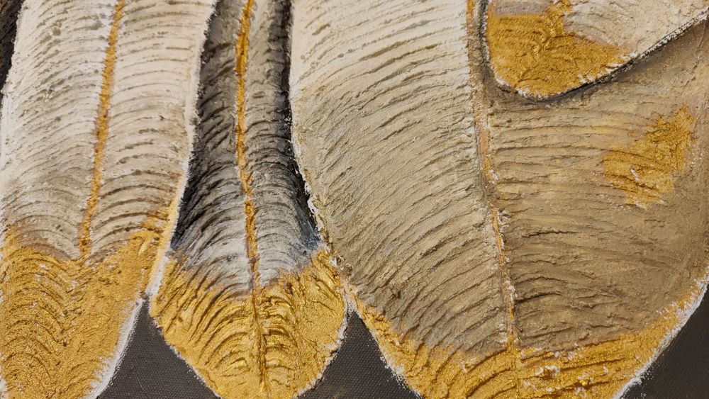 Картина "Перья" акрил