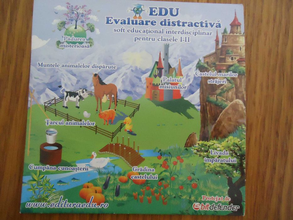Vand 5 Cd-uri pentru copii pentru clasele I-II
