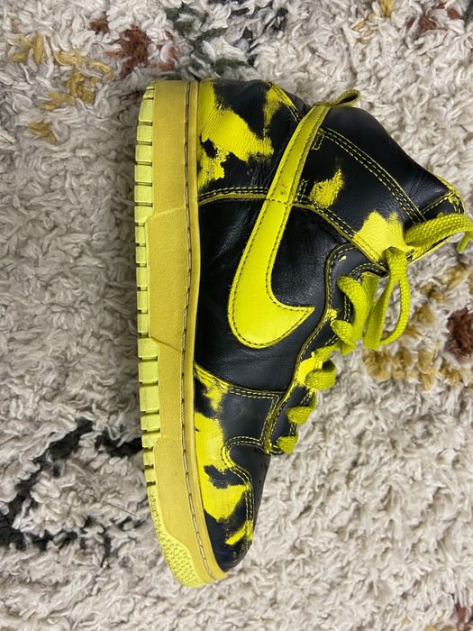 Adidasi Nike Dunk High Acid Wash