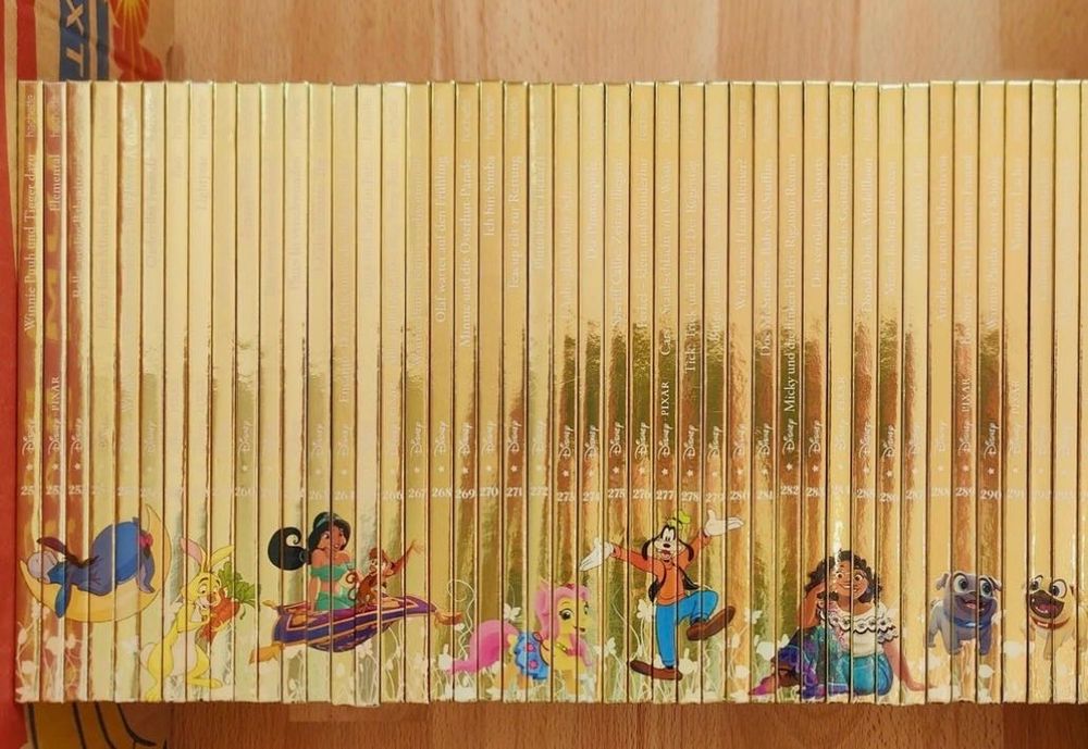 Cărți Disney Gold Hachette în GERMANĂ, 1-287 complet