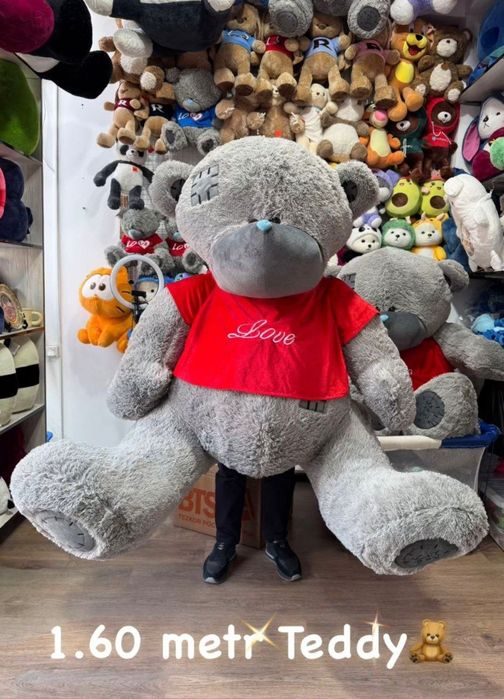 2 метрлик оригинал Тедди