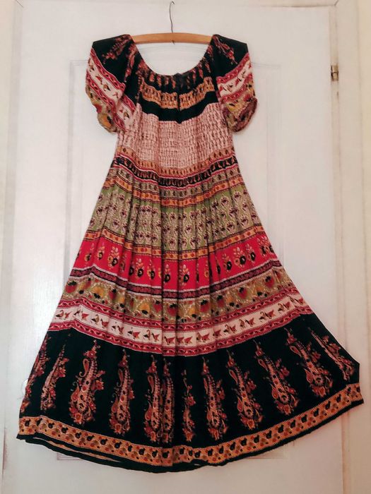 rochie ușoară și răcoroasă, măr. M-L