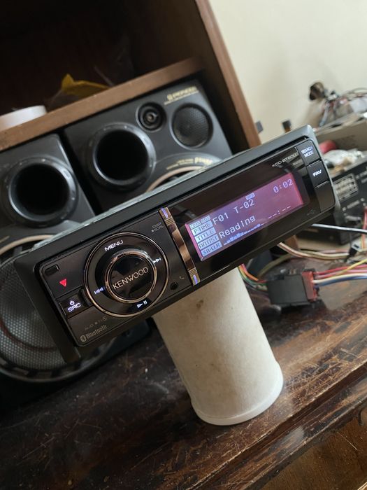 Kenwood KDC-BT60U - НАЙ ВИСОК КЛАС - ТОП МОДЕЛ - 4V USB Bluetooth CD mp3 плеър за кола сд авто радио