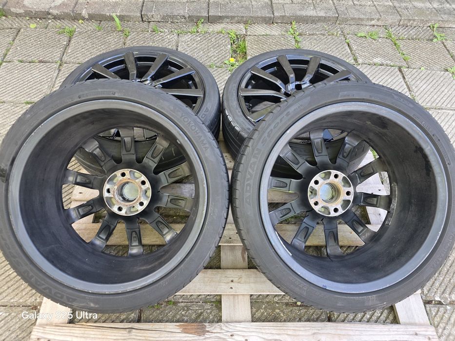 Лети джанти 18ки 5х112 AEZ + летни гуми 225/40/18 Yokohama
