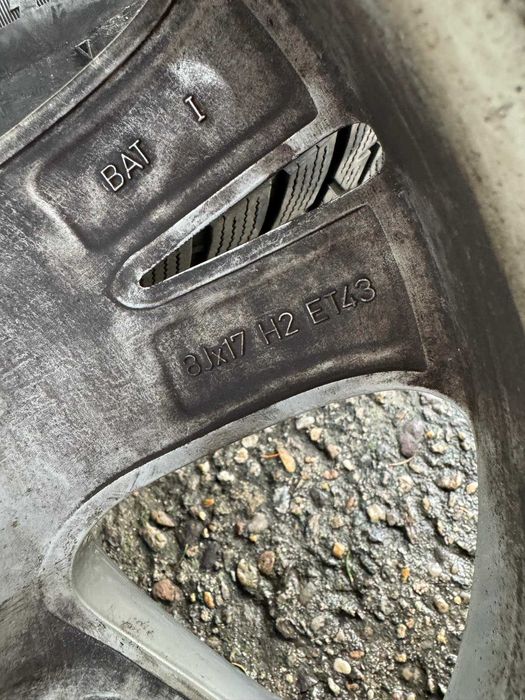Джанти с гуми подарък за S class W221 235/55 R17 8Jx17 H2 ET43