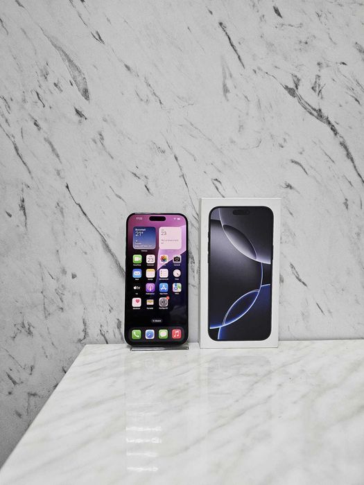 iPhone 16 Pro MAX  256 GB BLACK 100% 162 Cicluri Zeus Amanet 65151