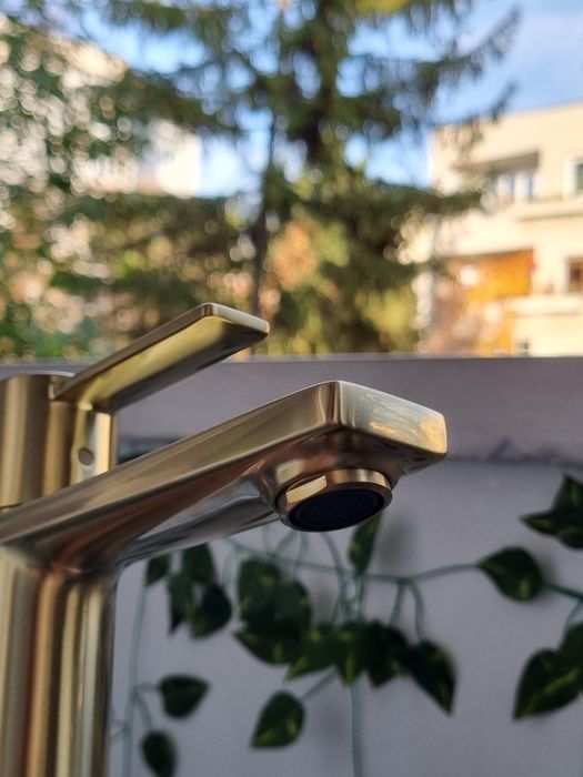 Baterie roca accesorii baie gold aur periat