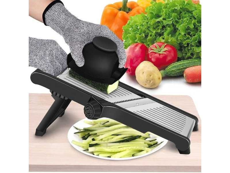 Ръчна Резачка за Зеленчуци от Неръждаема Стомана MILcea 1-9 мм