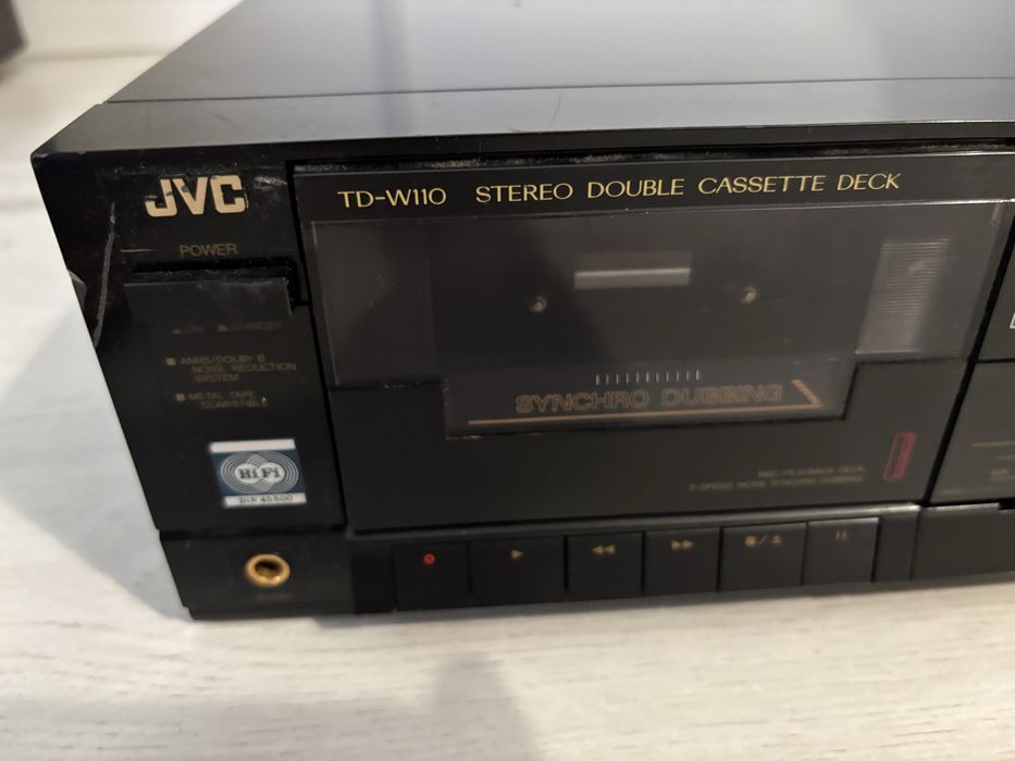 Dublu deck JVC TD-W110