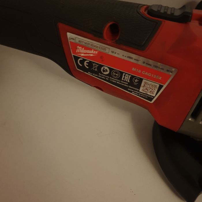 Milwaukee M18 CAG 125X Polizor unghiular Brushless 5.0AH Li-Ion
