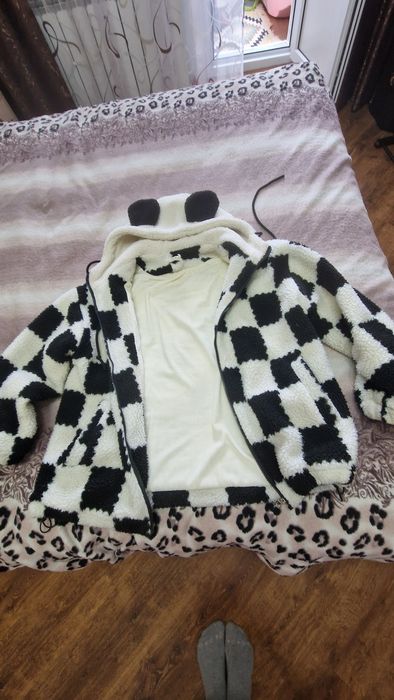 Шубка панда для девочки