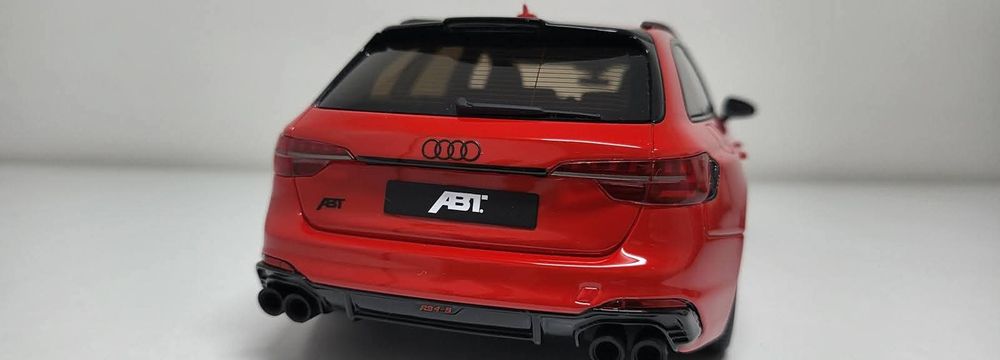 Machetă Audi ABT RS4 1/18 GT SPIRIT