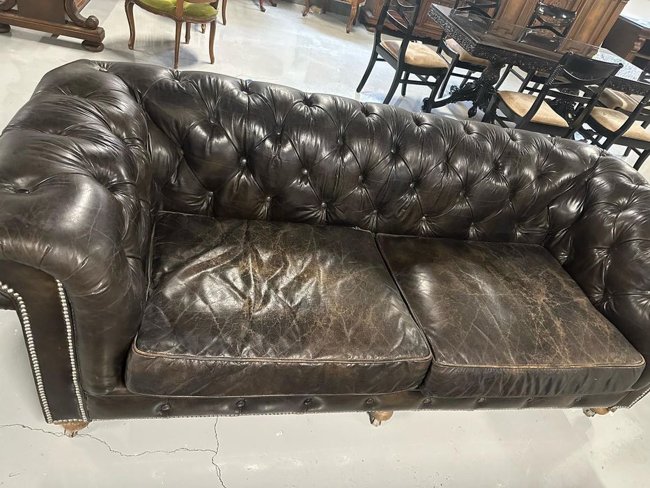 Честърфилд кожени дивани