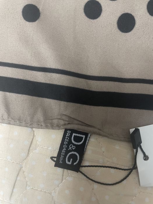 Платок шолк шелк в горох