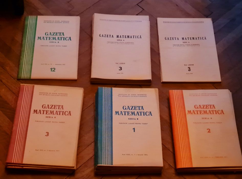 Matematica pentru ingineri Gazeta matematica anii 70