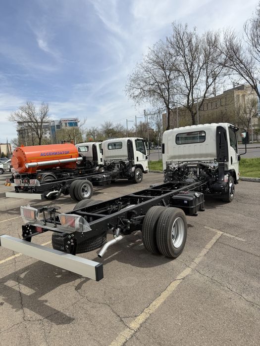 Isuzu NPR75K 2026 йил янги без пробег тайёр салондан чиккан