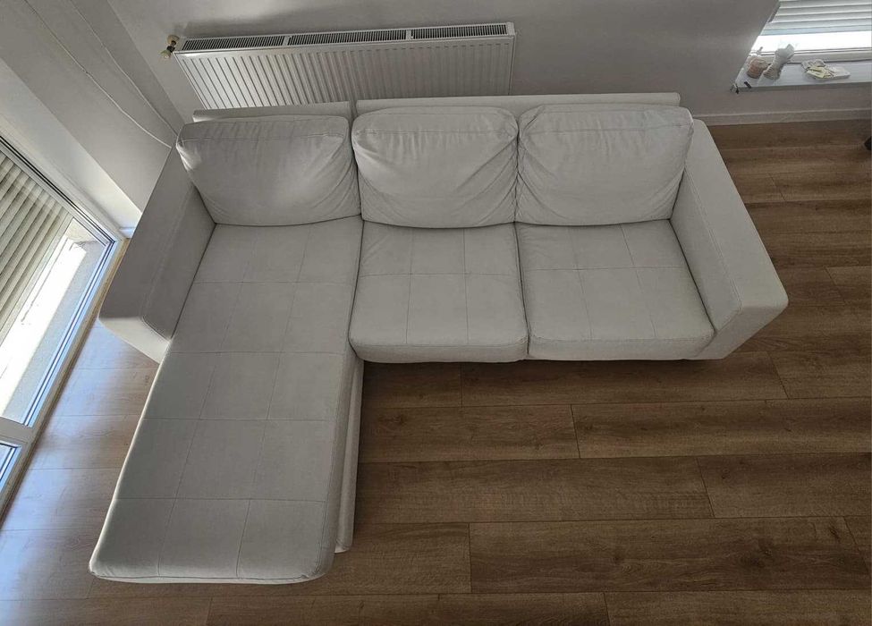 Canapea Extensibilă Albă _ 2850 RON