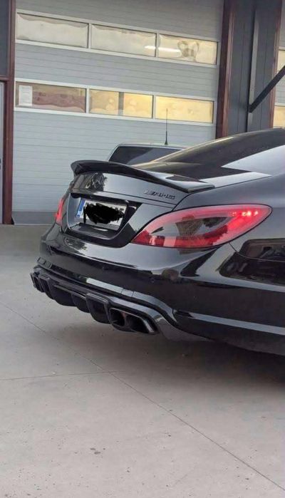 Mercedes CLS W218 Brabus Дифузьор и спойлер AMG Мерцедес ЦЛС АМГ