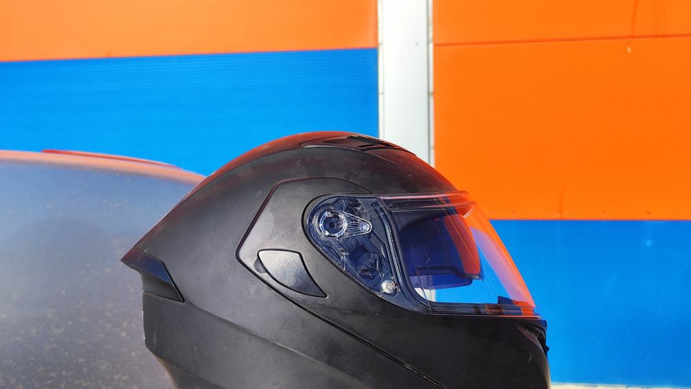 Шлем модуляр. Черный матовый