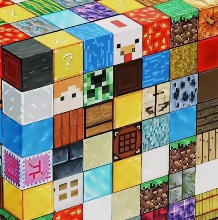 Комплект Магнитни кубчета Майнкрафт Minecraft Magnetic Blocks