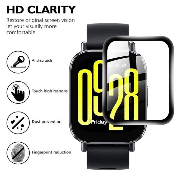 Xiaomi Redmi Watch 5 / 5 Active / 5 Lite / 5D Протектор за цял екран