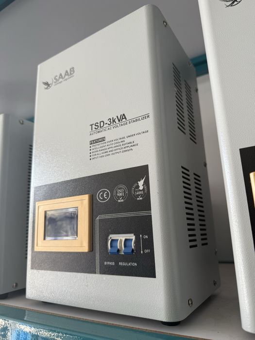 SAAB стабилизатор напряжения (релели) 3 кВт до 300 кВт гача латерний