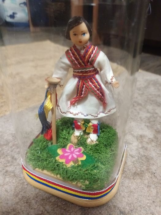 Papusica port național handmade