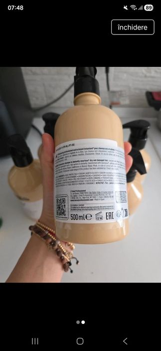 Sampon l oreal absolut repair ce oferă hidratare si strălucire parului