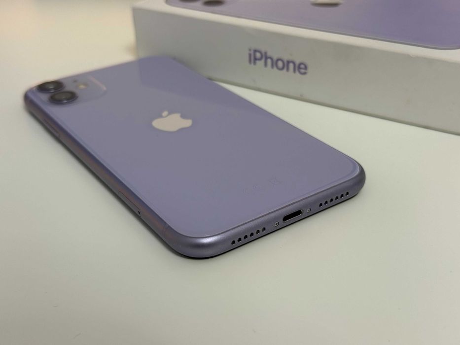 iPhone 11, Purple, 64Gb, Liber de retea