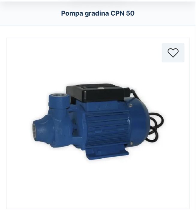 Pompa hidrofor cpn 50