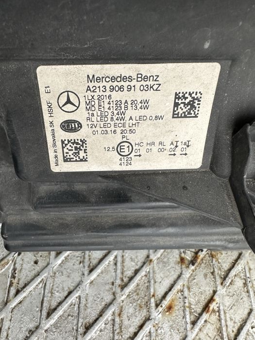 Фар Mercedes E class W213 фарове ляв и десен LED high е класа в213