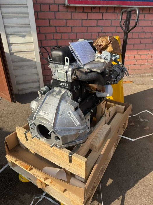 Двигатель в сборе УАЗ Евро-0 чугунный блок