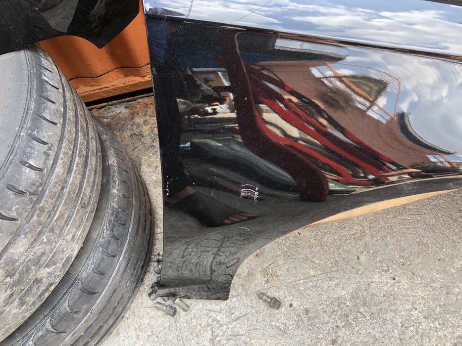 Преден пасажерски калник и капак Audi A6 4F Quattro Facelift Ауди А6